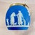English Wedgwood Royal Blue Jasperware Biscuit Barrel For Sale - Image 3 of 12