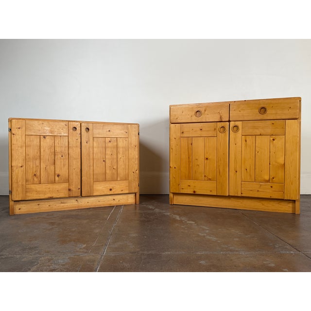 Pair of Vintage 1960's Charlotte Perriand Cabinets, Attributed For Sale - Image 16 of 18