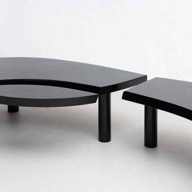 Special Black Edition T22 Table by Pierre Chapo For Sale - Image 12 of 18
