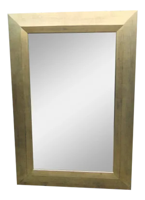 Hollywood Regency Style Silver Gilt Mirror