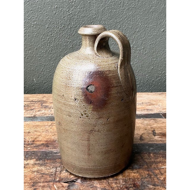 Antique Glazed Ceramic Jug For Sale - Image 9 of 12