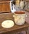 Rustic and full of character, this antique French confit pot reflects the traditional utilitarian pottery of Provence....