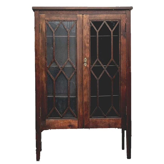 Antique American Mahogany Lawyers Bookcase With Double ...