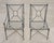 Set of Four Rh Catalina Aluminum Patio Garden Dining Armchairs For Sale - Image 9 of 18
