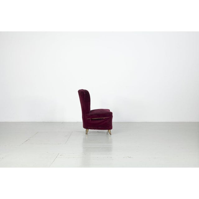 Sofa and Armchairs attributed to Isa Bergamo, 1950s, Set of 5 For Sale - Image 12 of 18