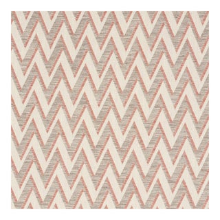 Sample - Schumacher Dartmoor Fabric in Rust For Sale