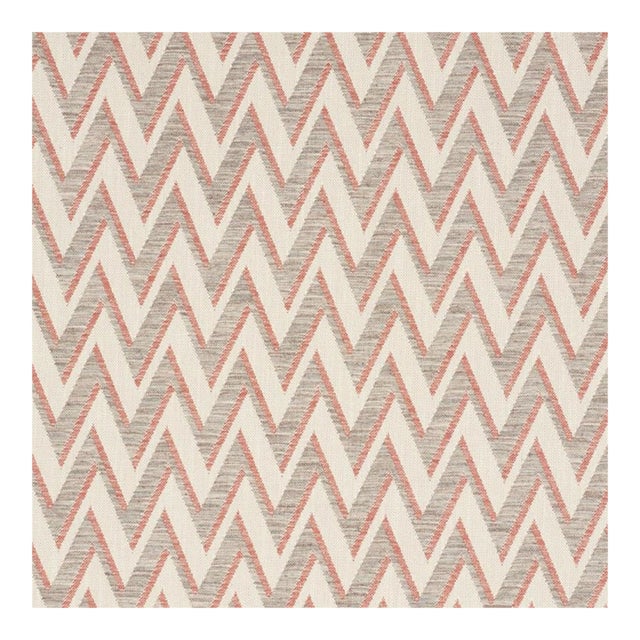 Sample - Schumacher Dartmoor Fabric in Rust For Sale