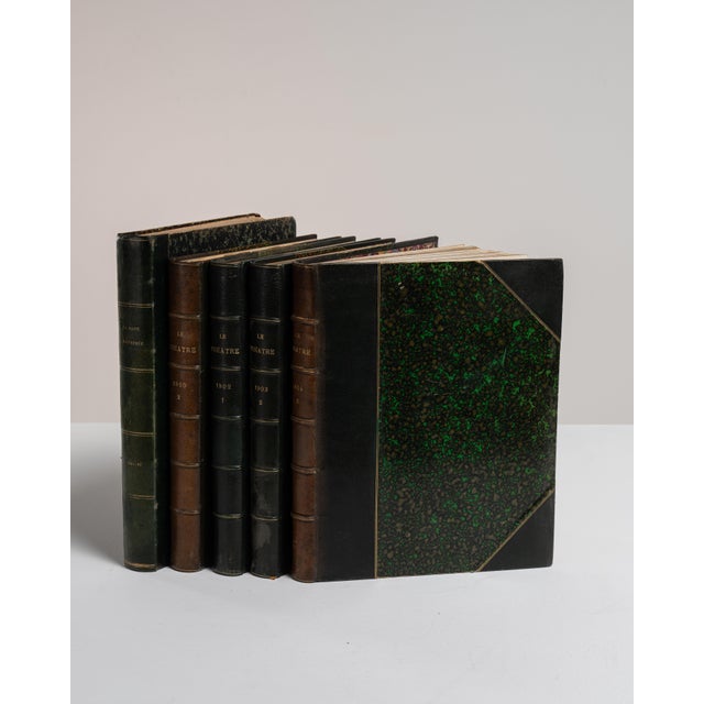 Early 20th Century France Chocolate Wood Book For Sale - Image 15 of 18