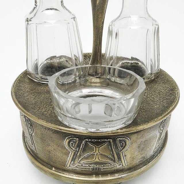 Art Nouveau Spice Cabaret from Fabryka Wolska, Poland, 1900s For Sale - Image 4 of 17