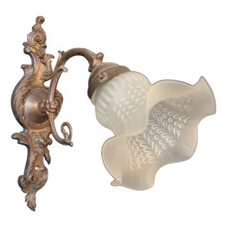 Wall Lamp with Tulip Shade by Bakalowits, 2010s For Sale