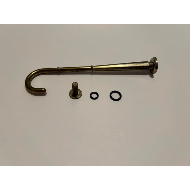 Mid 20th Century Pink Satin Glass Candy Dish Shaped Like an Umbrella For Sale - Image 12 of 12