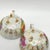 Pair of Kasuga Footed Iridescent Gilded Teacups (Handles, Fruit Design, Lusterware) Vintage For Sale - Image 15 of 16