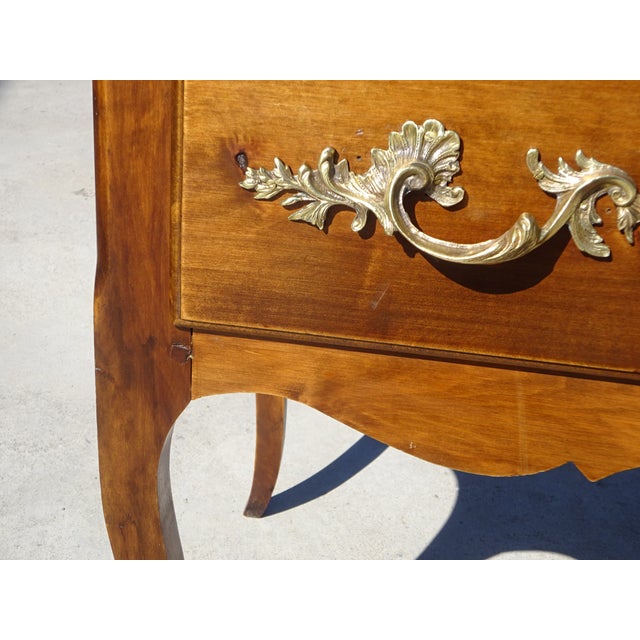 Brown Louis XV Chest of Drawers, 1970s For Sale - Image 8 of 18