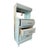 Vintage Faux Bamboo Bar Server / Dry Bar For Sale - Image 4 of 9