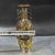 Bronze Late 20th Century Gilt Bronze Vase With Dragon & Phoenix Relief For Sale - Image 8 of 8