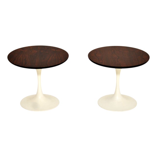 Vintage Tulip Side Tables from Arkana, 1960s, Set of 2 For Sale