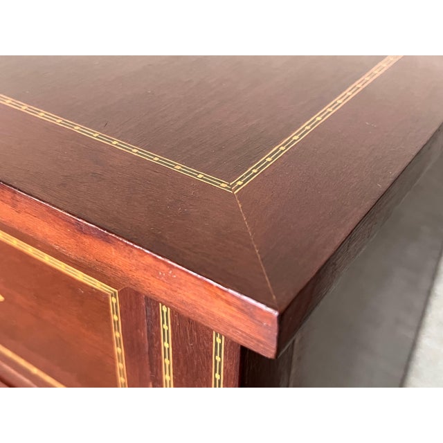 Late 19th Century Pair of Catalan, Spanish Nightstands with Drawers & Low Open Shelf For Sale - Image 12 of 18