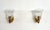 Vintage Italian Brass and Murano Glass Wall Sconces, 1990s, Set of 2 For Sale - Image 10 of 17