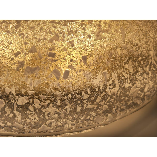 Large Murano Speckled Glass Ceiling Lamp by Egon Hillebrand for Hillebrand Leuchten, Germany, 1970s For Sale - Image 18 of 18