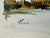 Henry Emil Salloch Original Watercolor on Paper Winter Marsh Lanscape, 1948. For Sale In Atlanta - Image 6 of 8