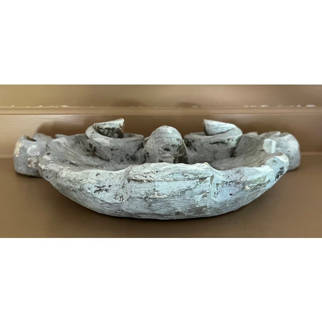 Antique 18th Century French Rococo Carved Wood Sea Shell Form Architectural Cornice Elements - A Pair For Sale - Image 12 of 14