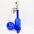 Cobalt blue glass mesures : ø 15 cm - h:30cm - ø 14 - h: 40cm pair of 1960s cobalt blue glass vases or carafes. this pair...