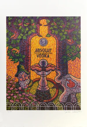 Absolut Statehood: Arkansas, Susan Chambers Lithograph