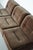 Vintage Brown and Green Velvet Modular Sofa, Set of 3 For Sale - Image 4 of 16
