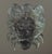 Copper Antique Mexican (Guerrero) Hammered Copper Folk Art Festival Mask For Sale - Image 8 of 8