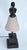 Art Deco 1970s Art Deco Bruno Zach Attributed Bronze Sculpture Female Dancer Table Lamp Art Glass Shade For Sale - Image 3 of 15