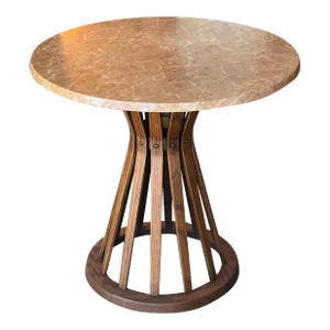 Edward Wormley for Dunbar Famous Sheaf of Wheat Accent Table, Circa 1960s.