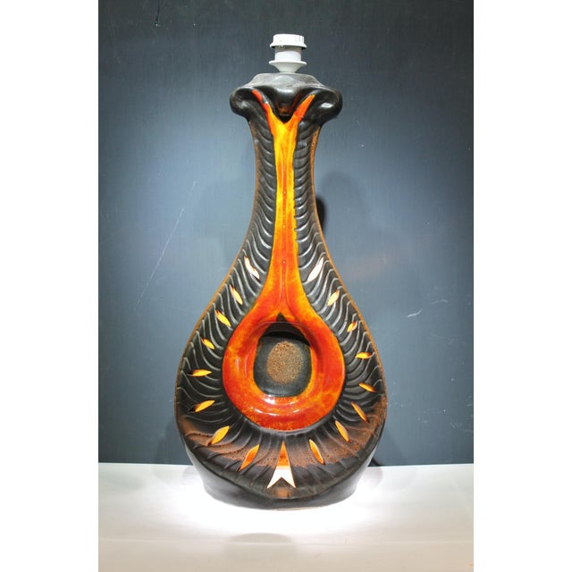 West German Floor Lamp attributed to Walter Gerhards, 1970s For Sale - Image 14 of 17