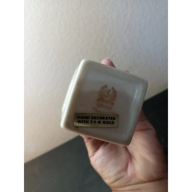 EXQUISITE Lenox USA Embossed Floral 8" Perfume Bottle. This exquisite Lenox USA Embossed Floral 8" Perfume Bottle is a...