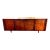 Antique 1940s French Art Deco "Sunburst" Brazilian Rosewood Sideboard For Sale