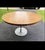 This eye-catching piece is a vintage 1970s Mid-Century Modern pedestal dining table, heavily matching styles produced by...