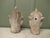 Large Antique Indian Terracotta Tent Pole Tops, Set of 2 For Sale - Image 3 of 7