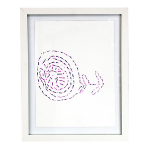 "Untitled (D1632)" Contemporary Framed Drawing by Guadalupe Soto