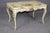 French Italian Venetian Distressed Painted Louis XV Style Coffee Table For Sale - Image 3 of 16