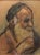 Bernard Gussow, Judaica Pastel Portrait Rabbi Painting WPA Era Artist, Social Realist, c.1940s For Sale In Miami - Image 6 of 6