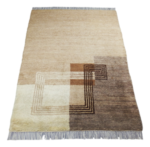 Art Deco Modern Wool Rug, 1930s
