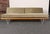 Iconic hairpin/v-leg daybed/settee by George Nelson for Herman Miller. Early example (ca. 1950) with a metal spring and...