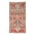 Long Rug, Vintage Turkish Gallery Rug With Tribal Design in Variegated Red 7'9 X 14'7 For Sale