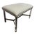 Authentic Bernhardt Cadiz Upholstered Bench featuring a sophisticated blend of luxurious materials and modern design. The...