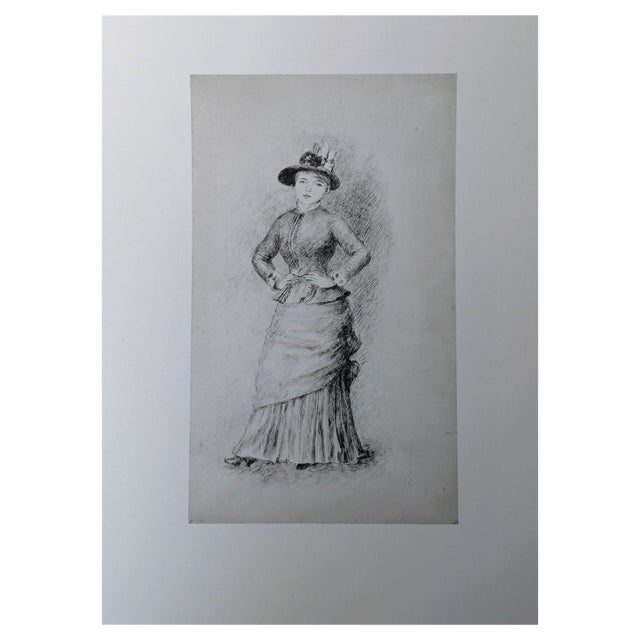 Pierre-Auguste Renoir, Young Girls with Flower Hat, Lithograph For Sale