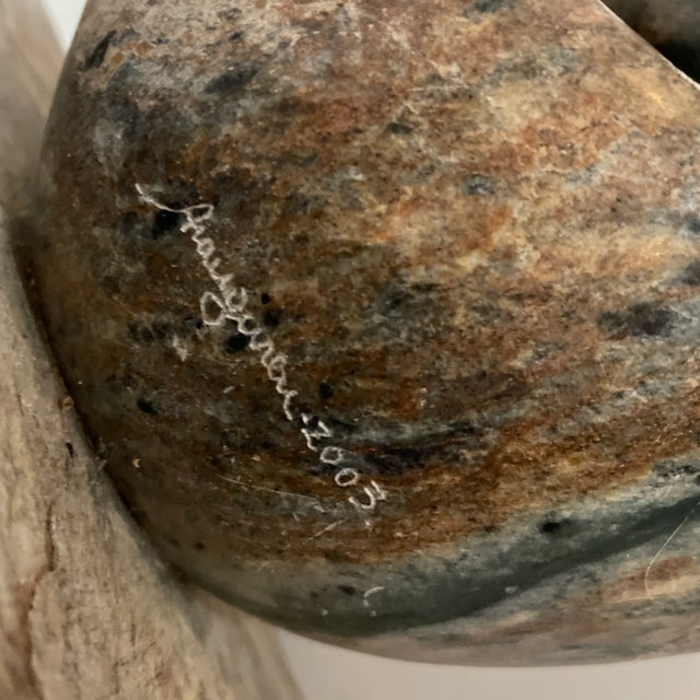 Contemporary 2000s Abstract Stone Carving For Sale - Image 3 of 11