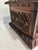 Vintage Hand-Carved Floral Wooden Chest For Sale - Image 11 of 16
