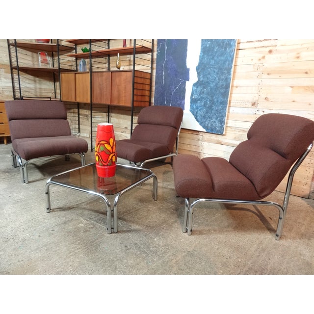 Lounge Chairs for Evertaut International, Set of 4 For Sale - Image 4 of 16