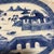 Early 18th Century Antique Chinese Blue and White Canton Porcelain Deep Platter, Circa 1830s For Sale - Image 5 of 12
