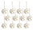 Cotton Orb with Twine Hanger (Set of 12) For Sale