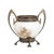 Art Nouveau Glass and Crystal Centerpiece For Sale - Image 6 of 6